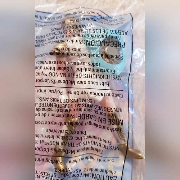 1999 Sabans Mystic Knights of Tir Na Nog Deirdre Figure McDonald's Toy NIP - Picture 2 of 7